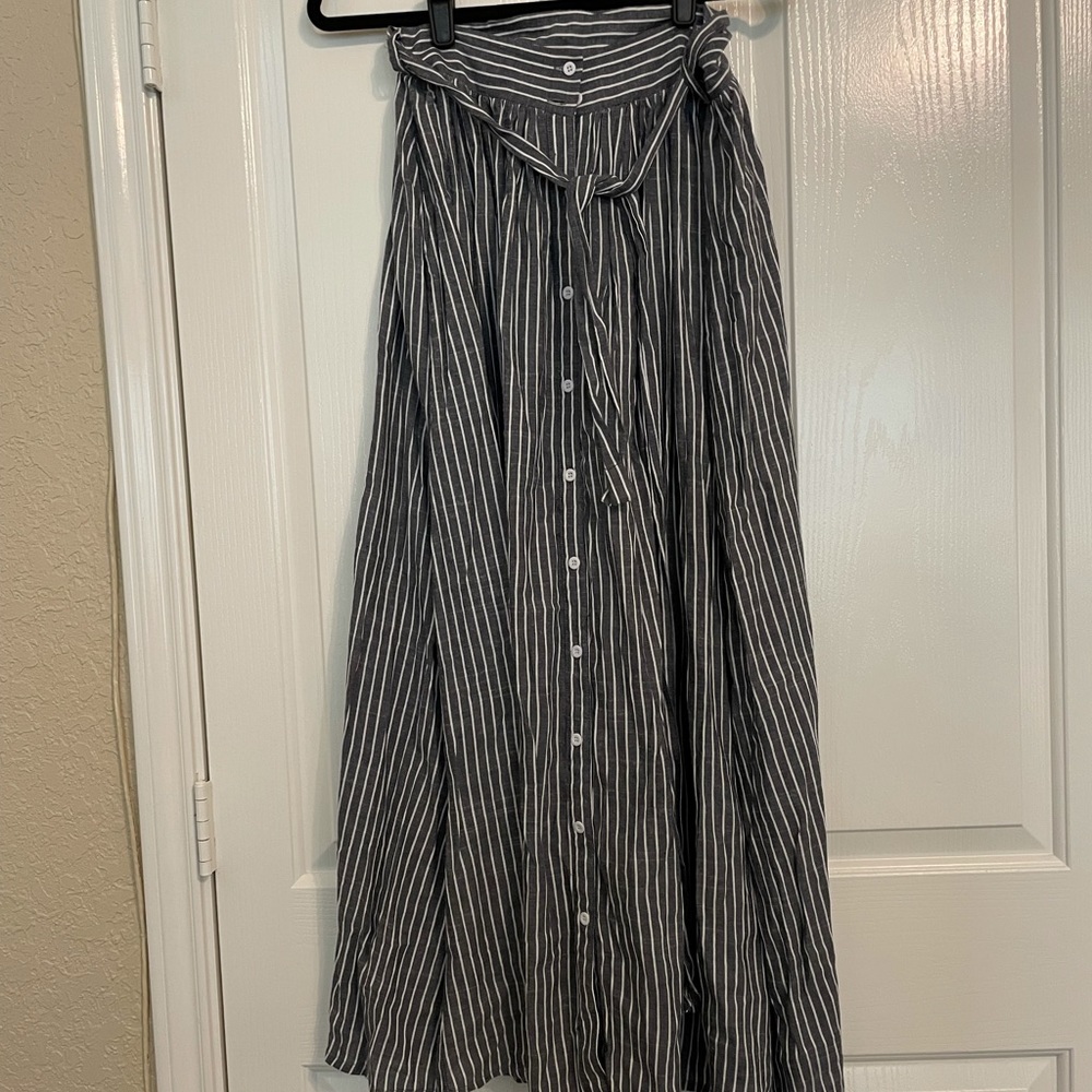 Striped skirt